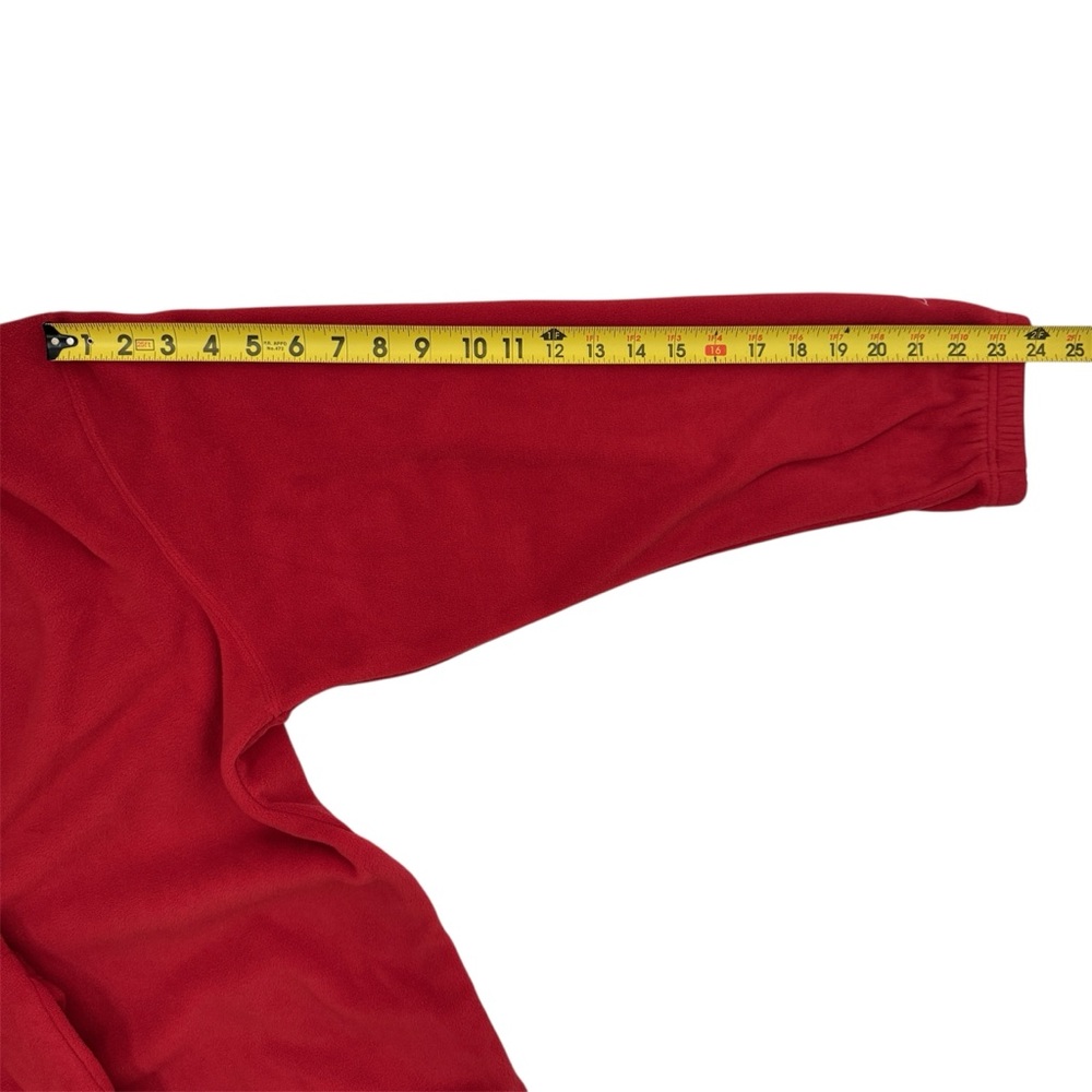 Supreme x Polartec Red Fleece Sweatshirt Mock Neck Pullover Long Sleeve SZ Large - Picture 14 of 14
